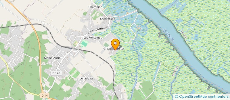 localisation de l'entreprise MONSIEUR JACQUES BLONDIN à CHAILLEVETTE