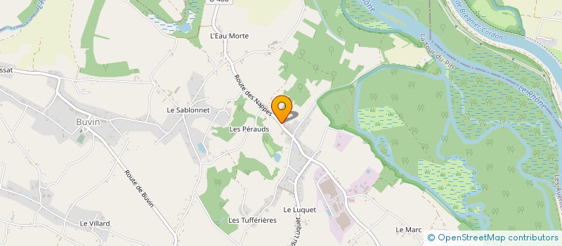 localisation de l'entreprise MONSIEUR JACQUES BODENNEC à LES AVENIERES VEYRINS-THUELLIN