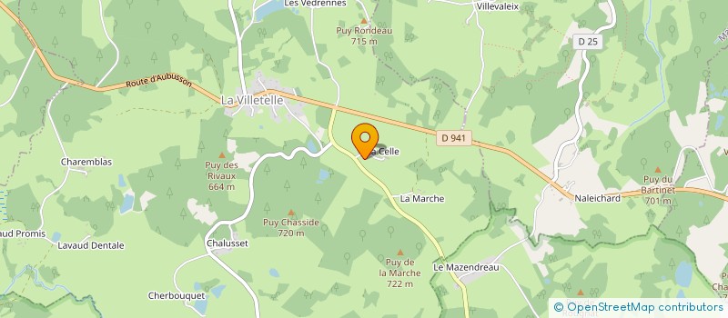 localisation de l'entreprise MONSIEUR JACQUES BOEUF  LA VILLETELLE