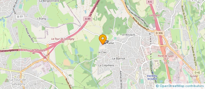 localisation de l'entreprise MONSIEUR JACQUES BOIDERON à DARDILLY