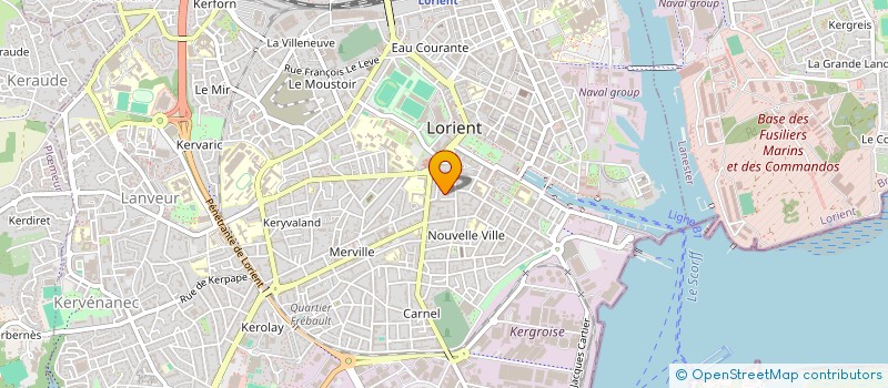 localisation de l'entreprise MONSIEUR JACQUES BOIS à LORIENT
