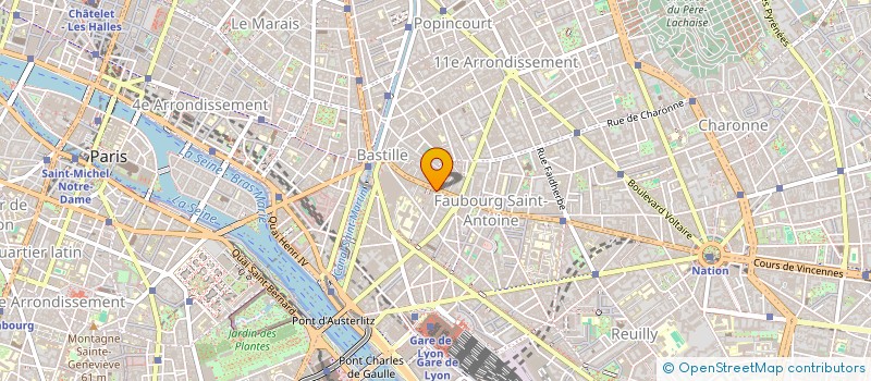 localisation de l'entreprise MONSIEUR JACQUES BOISSELIER  PARIS 12