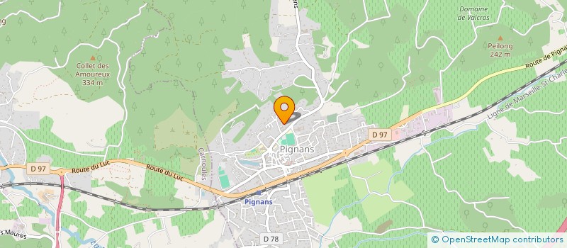 localisation de l'entreprise MONSIEUR JACQUES BOLLA à PIGNANS
