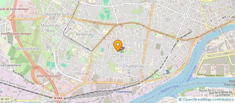 localisation de l'entreprise MONSIEUR JACQUES BOMIN à NANTES