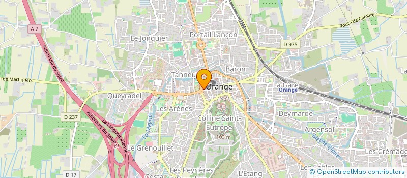 localisation de l'entreprise MONSIEUR JACQUES BOMPARD  ORANGE