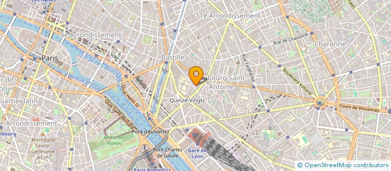 localisation de l'entreprise MONSIEUR JACQUES BON  PARIS