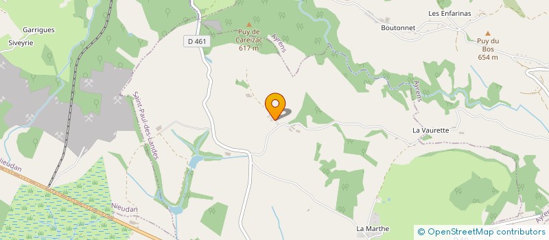 localisation de l'entreprise MONSIEUR JACQUES BONAL à SAINT-PAUL-DES-LANDES