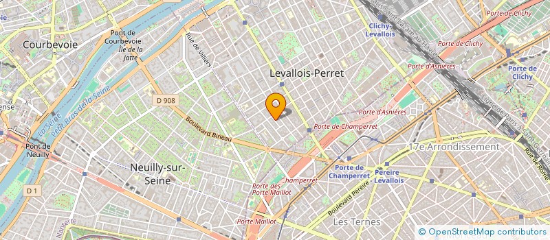 localisation de l'entreprise MONSIEUR JACQUES BONETTO à LEVALLOIS-PERRET