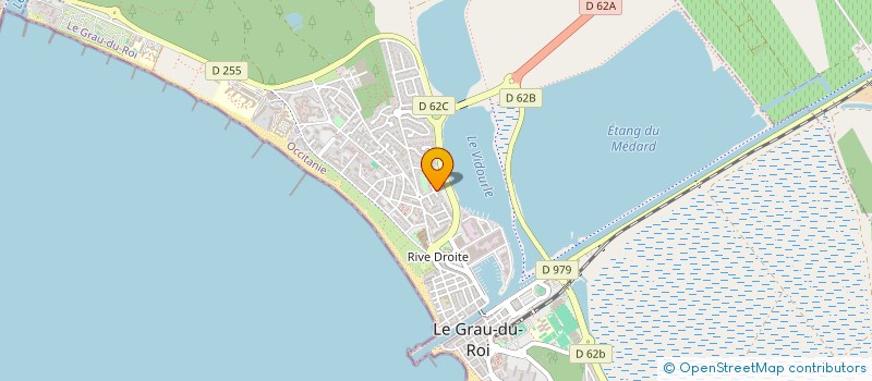 localisation de l'entreprise MONSIEUR JACQUES BONNAFOUX à LE GRAU-DU-ROI