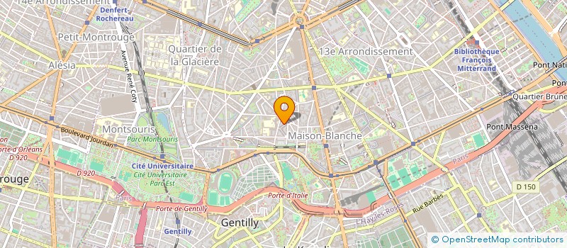localisation de l'entreprise MONSIEUR JACQUES BONNAMI à PARIS