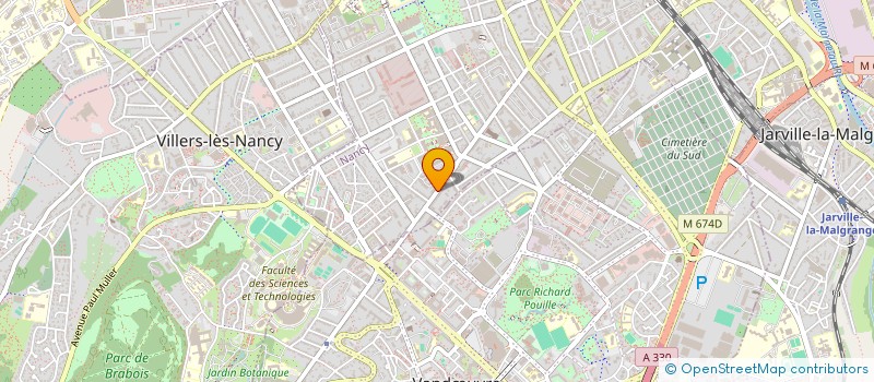 localisation de l'entreprise MONSIEUR JACQUES BONNECHOSE  NANCY