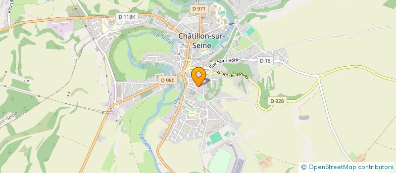 localisation de l'entreprise MONSIEUR JACQUES BONNEVIALE  CHATILLON-SUR-SEINE