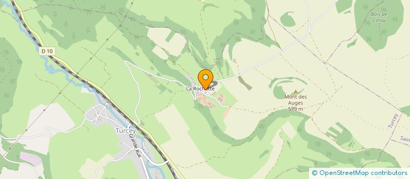 localisation de l'entreprise MONSIEUR JACQUES BONY  TURCEY