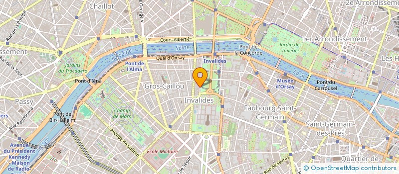 localisation de l'entreprise MONSIEUR JACQUES BONY à PARIS