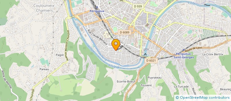 localisation de l'entreprise MONSIEUR JACQUES BORAS  PERIGUEUX