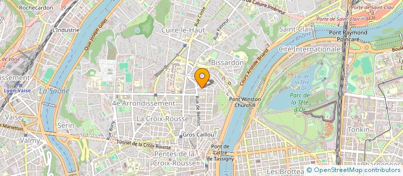 localisation de l'entreprise MONSIEUR JACQUES BOSSE-PLATIERE à LYON