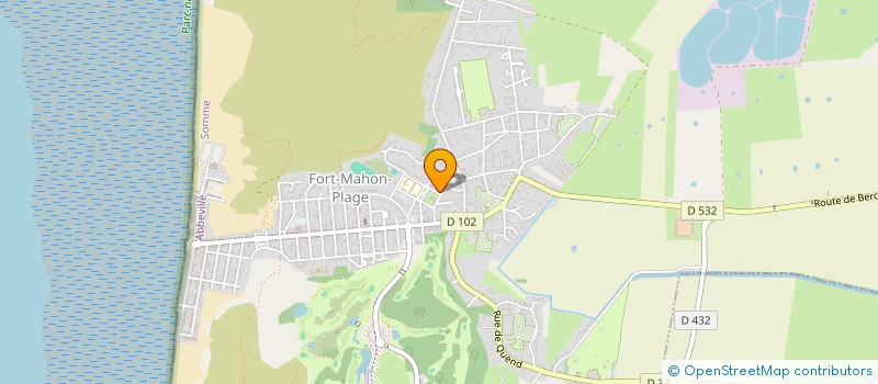 localisation de l'entreprise MONSIEUR JACQUES BOUCHEZ  FORT-MAHON-PLAGE