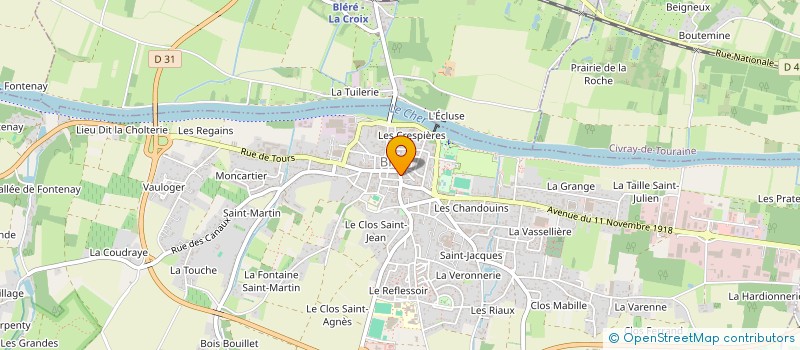localisation de l'entreprise MONSIEUR JACQUES BOUCKENOOGHE à BLERE