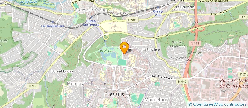 localisation de l'entreprise MONSIEUR JACQUES BOUDET à LES ULIS