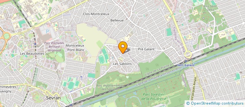 localisation de l'entreprise MONSIEUR JACQUES BOUDON à SEVRAN