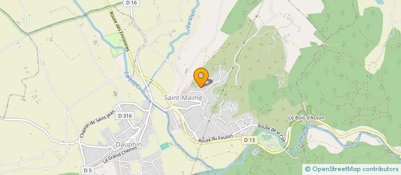 localisation de l'entreprise MONSIEUR JACQUES BOUFFIER  SAINT-MAIME