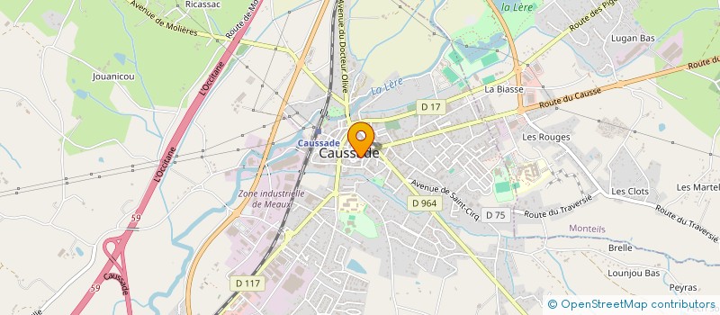 localisation de l'entreprise MONSIEUR JACQUES BOUFFLET  SAINT-CIRQ