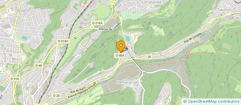 localisation de l'entreprise MONSIEUR JACQUES BOULANGE  HERSERANGE