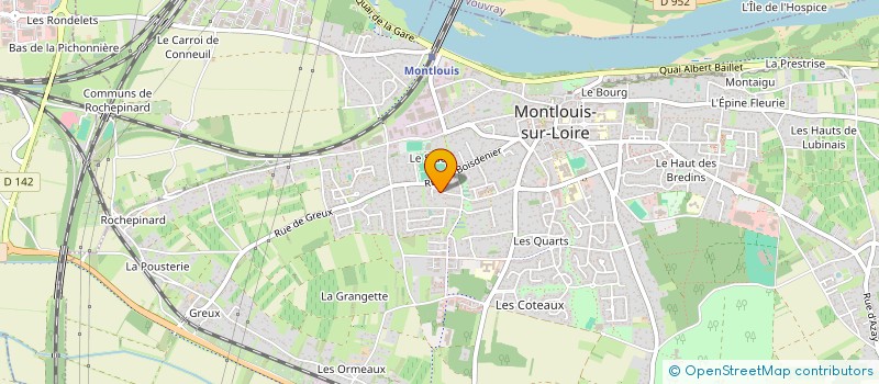 localisation de l'entreprise MONSIEUR JACQUES BOULAY  MONTLOUIS-SUR-LOIRE