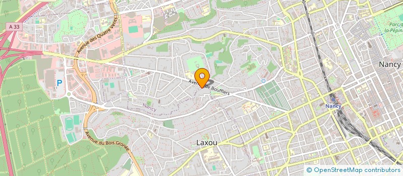 localisation de l'entreprise MONSIEUR JACQUES BOULAY  LAXOU