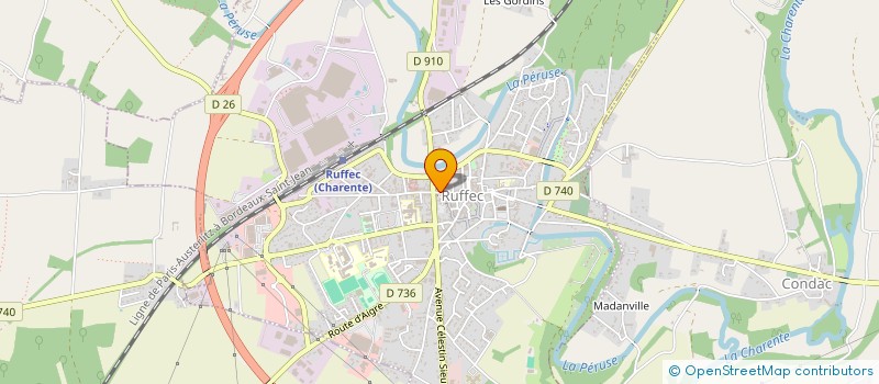 localisation de l'entreprise MONSIEUR JACQUES BOULESTEIX  BORDEAUX