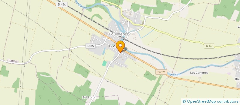 localisation de l'entreprise MONSIEUR JACQUES BOULOGNE  FOUCHERES