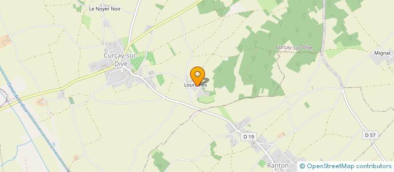 localisation de l'entreprise MONSIEUR JACQUES BOURASSEAU  CURCAY-SUR-DIVE