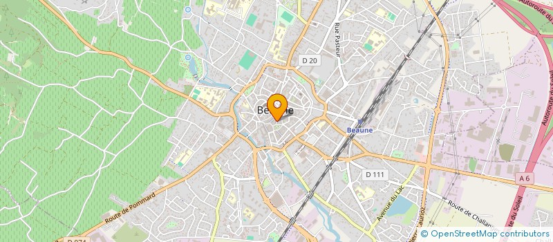 localisation de l'entreprise MONSIEUR JACQUES BOURELY à BEAUNE