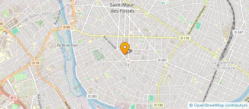 localisation de l'entreprise MONSIEUR JACQUES BOURGEOIS à SAINT-MAUR-DES-FOSSES