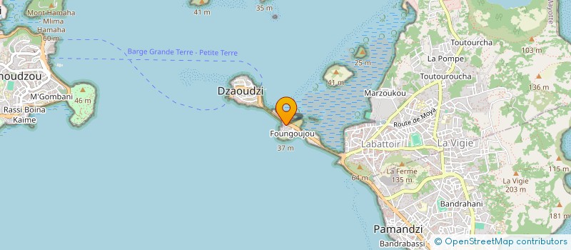 localisation de l'entreprise MONSIEUR JACQUES BOURGEOT à DZAOUDZI
