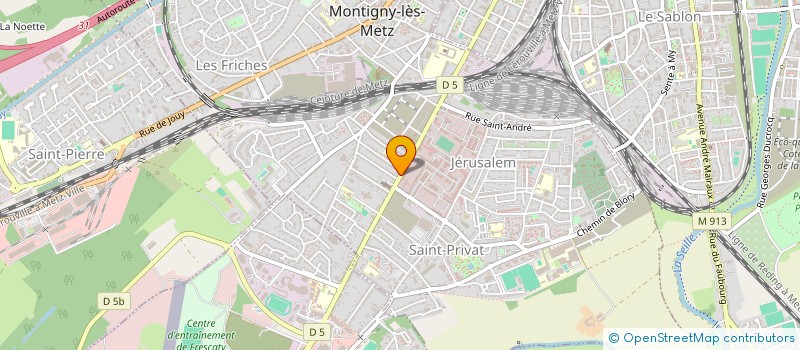 localisation de l'entreprise MONSIEUR JACQUES BOURGER à MONTIGNY-LES-METZ