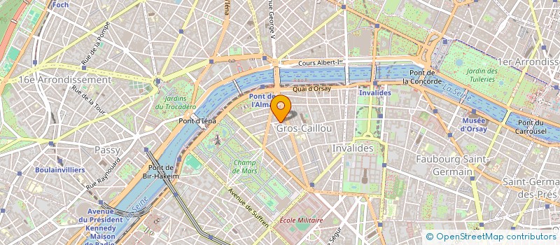 localisation de l'entreprise MONSIEUR JACQUES BOURLIERE  PARIS