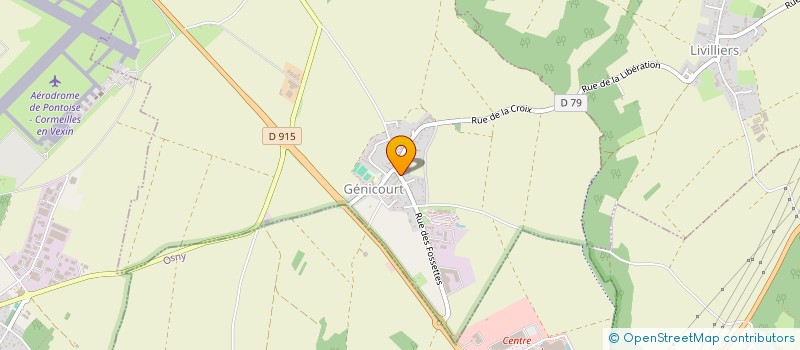 localisation de l'entreprise MONSIEUR JACQUES BOURMAUD  GENICOURT