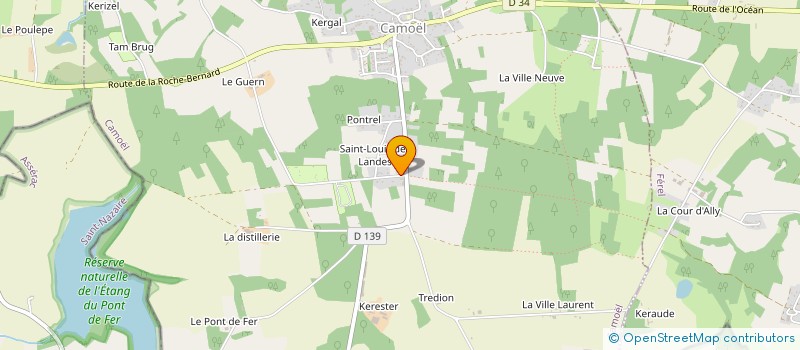 localisation de l'entreprise MONSIEUR JACQUES BOURSE à CAMOEL