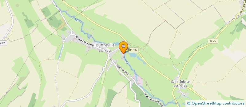 localisation de l'entreprise MONSIEUR JACQUES BOUTIN  TOUFFREVILLE-SUR-EU