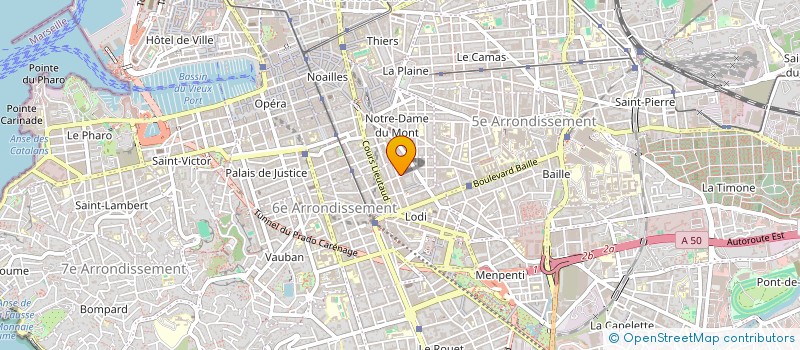 localisation de l'entreprise MONSIEUR JACQUES BOUTRON à MARSEILLE