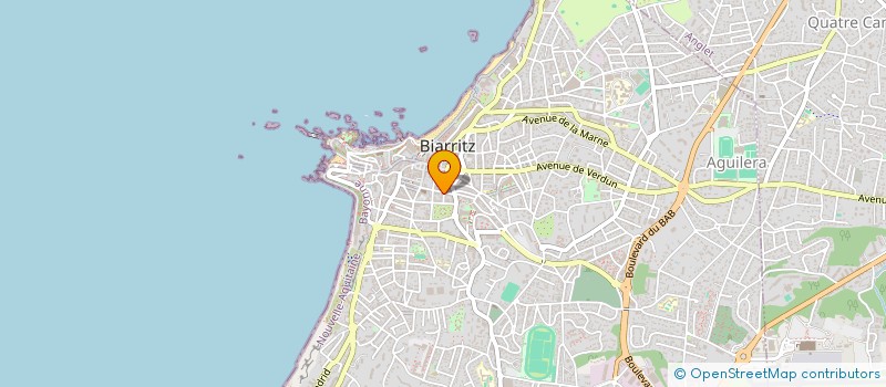localisation de l'entreprise MONSIEUR JACQUES BOUVET à BIARRITZ