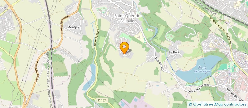 localisation de l'entreprise MONSIEUR JACQUES BOYER à SAINT-QUENTIN-FALLAVIER