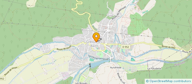 localisation de l'entreprise MONSIEUR JACQUES BOYER  GREOUX-LES-BAINS