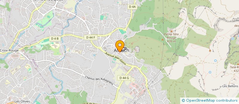 localisation de l'entreprise MONSIEUR JACQUES BOZZI  ALLAUCH