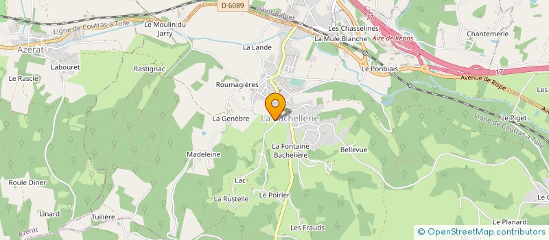 localisation de l'entreprise MONSIEUR JACQUES BRACHET à AJAT