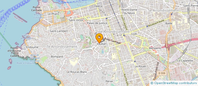 localisation de l'entreprise MONSIEUR JACQUES BREDEC à MARSEILLE