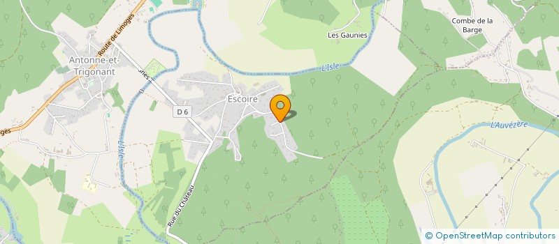 localisation de l'entreprise MONSIEUR JACQUES BREDECHE  ESCOIRE