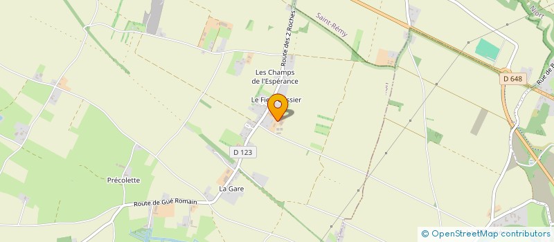 localisation de l'entreprise MONSIEUR JACQUES BREILLAT  COULON