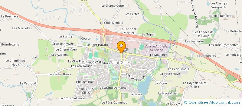 localisation de l'entreprise MONSIEUR JACQUES BREMAUD à SAINT-GILLES